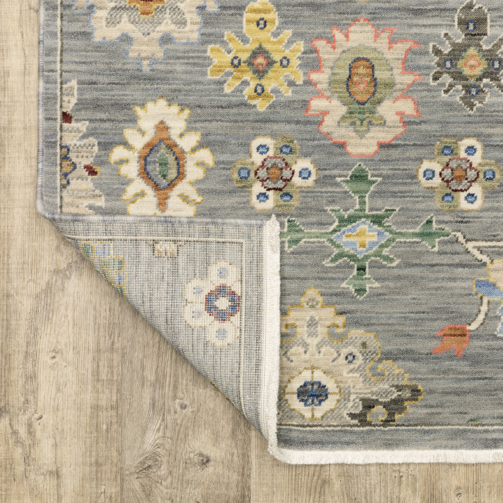 Oriental Weavers Lucca 5507E Multicolor Rectangle Indoor Area Rug - Soft & Durable Low Pile Rug with Persian Design-