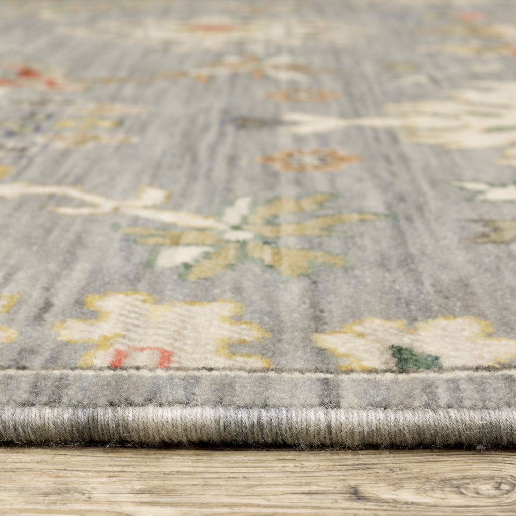 Oriental Weavers Lucca 5507E Multicolor Rectangle Indoor Area Rug - Soft & Durable Low Pile Rug with Persian Design-