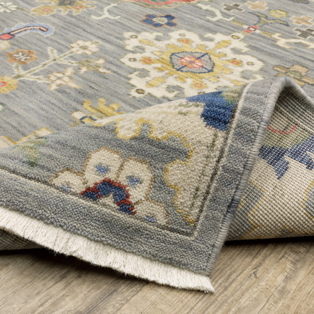 Oriental Weavers Lucca 5507E Multicolor Rectangle Indoor Area Rug - Soft & Durable Low Pile Rug with Persian Design-