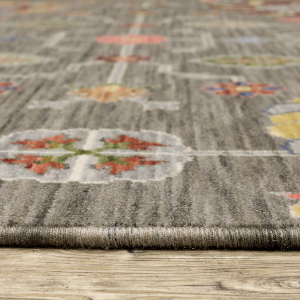 Oriental Weavers Lucca 8111K Multicolor Rectangle Indoor Area Rug - Soft & Durable Low Pile Rug with Persian Design-