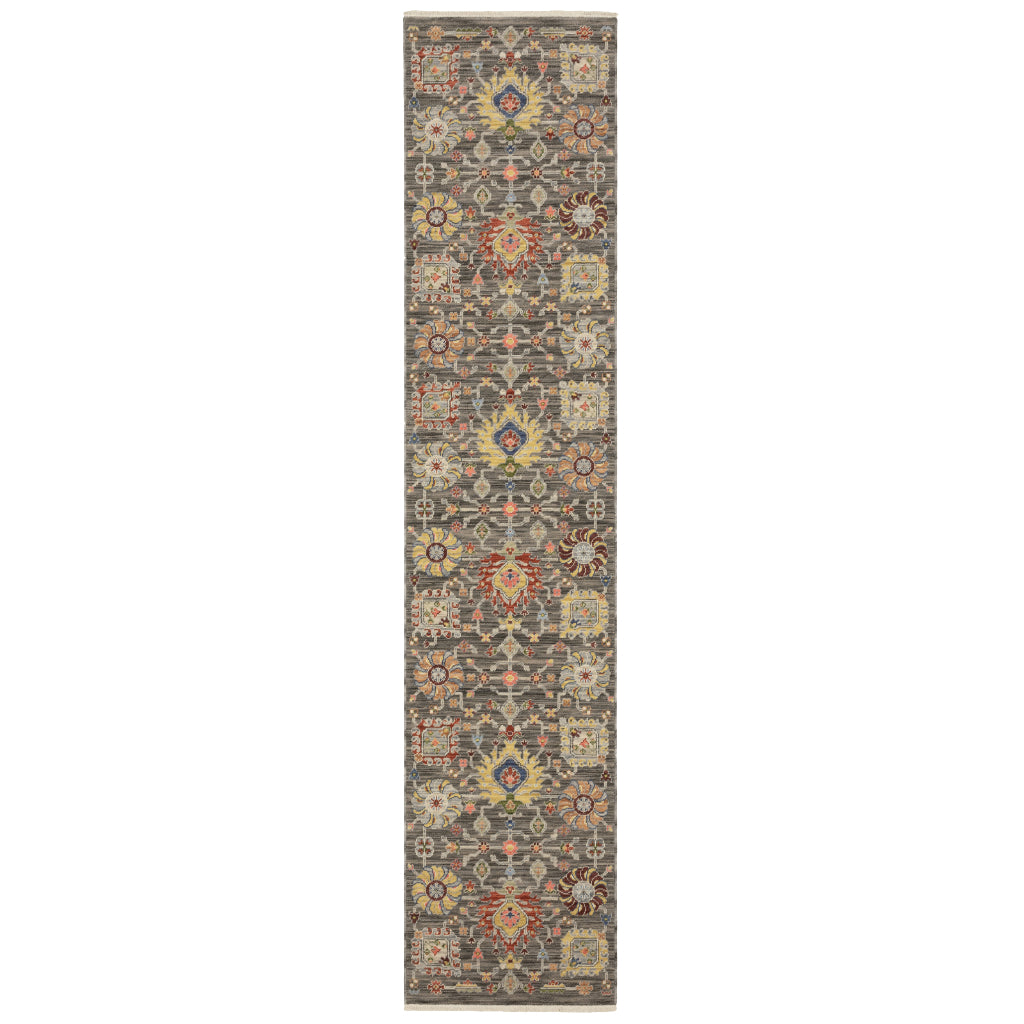 Oriental Weavers Lucca 8111K Multicolor Rectangle Indoor Area Rug - Soft & Durable Low Pile Rug with Persian Design-