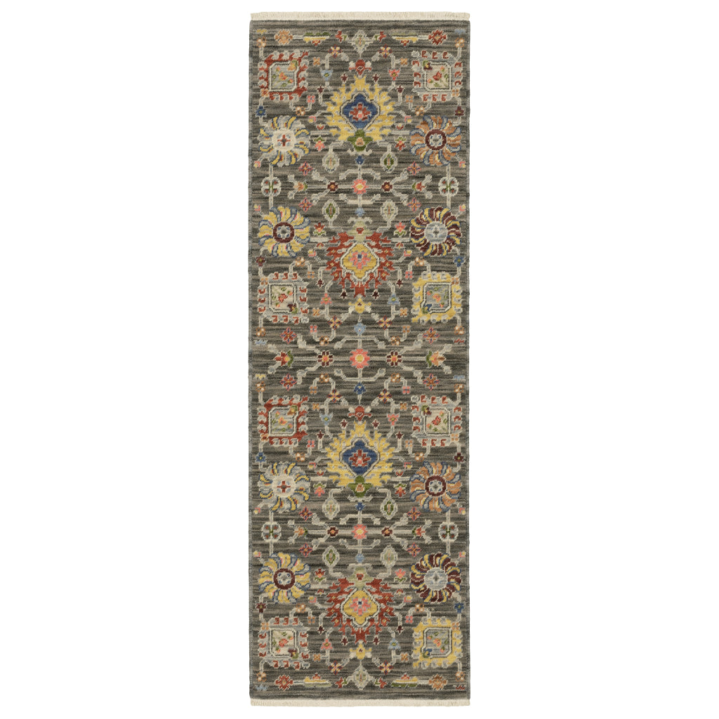 Oriental Weavers Lucca 8111K Multicolor Rectangle Indoor Area Rug - Soft & Durable Low Pile Rug with Persian Design-