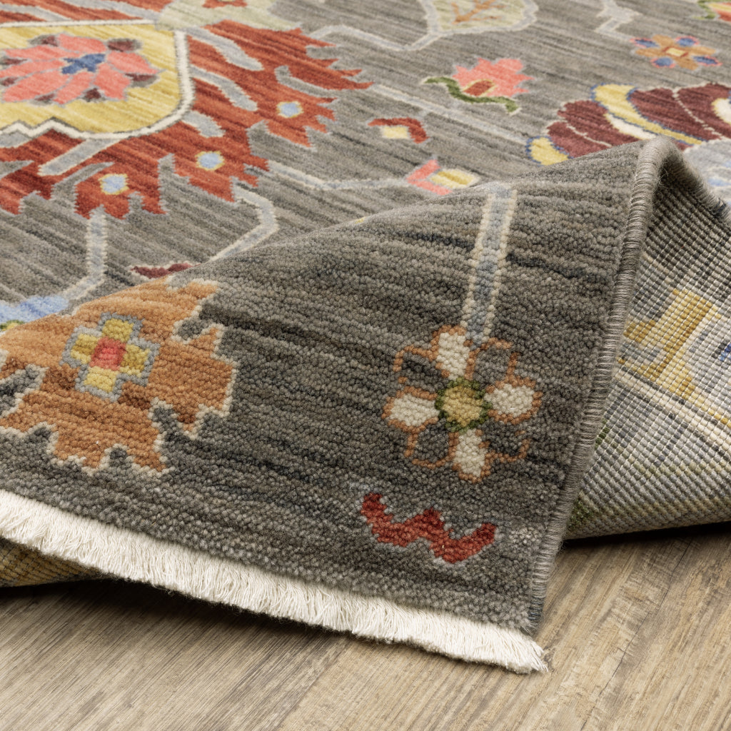 Oriental Weavers Lucca 8111K Multicolor Rectangle Indoor Area Rug - Soft & Durable Low Pile Rug with Persian Design-