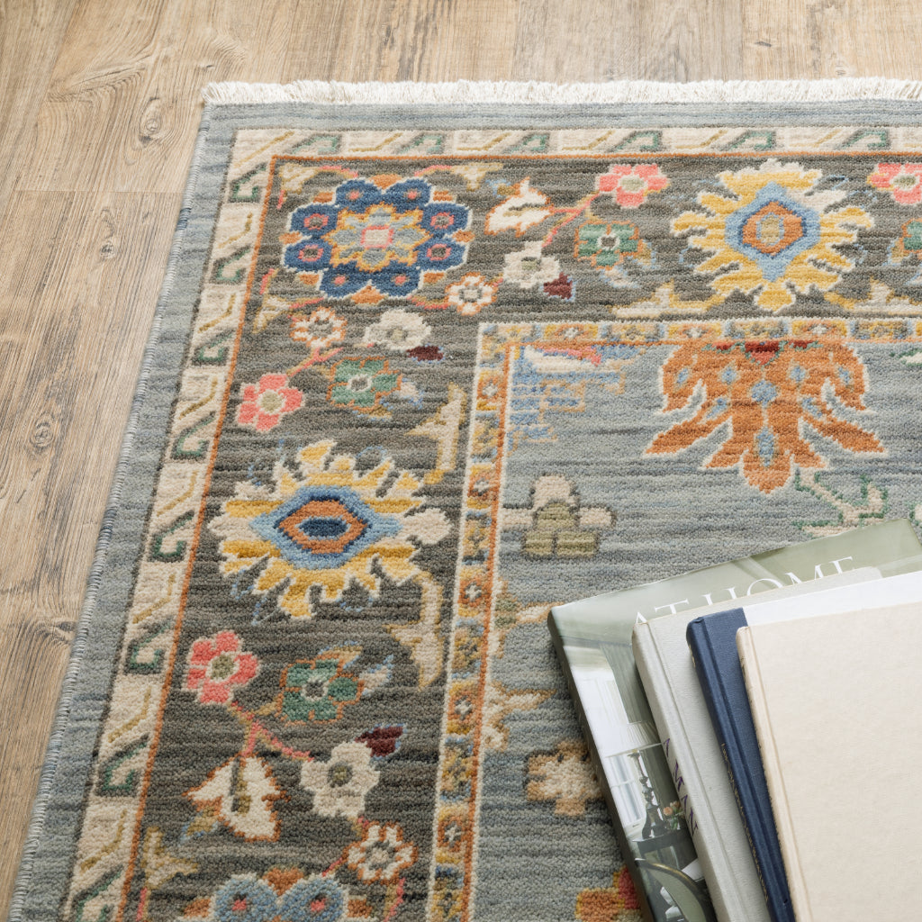 Oriental Weavers Lucca 846D1 Multicolor Rectangle Indoor Area Rug - Soft & Durable Low Pile Rug with Persian Design-