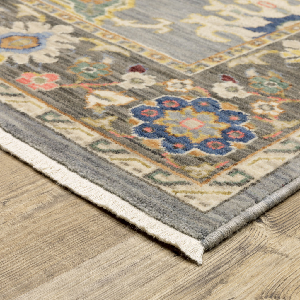 Oriental Weavers Lucca 846D1 Multicolor Rectangle Indoor Area Rug - Soft & Durable Low Pile Rug with Persian Design-