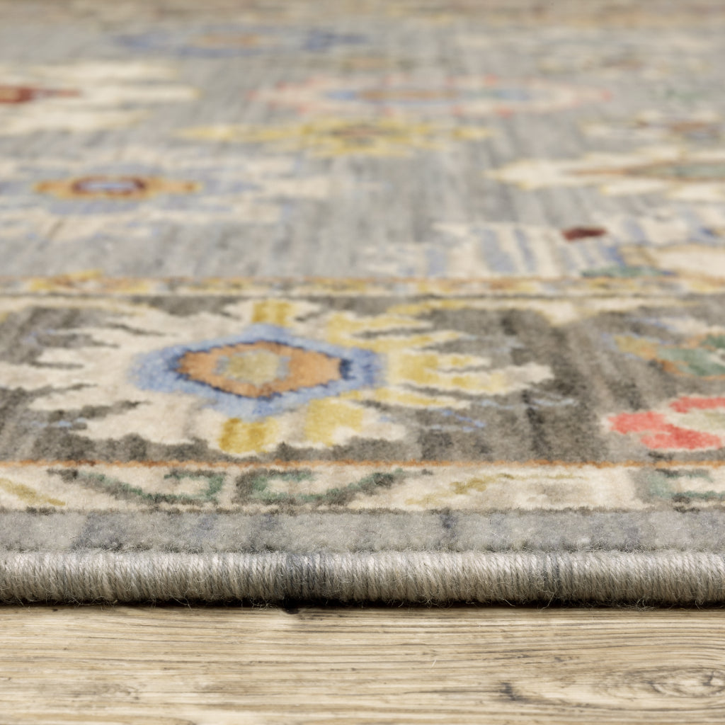 Oriental Weavers Lucca 846D1 Multicolor Rectangle Indoor Area Rug - Soft & Durable Low Pile Rug with Persian Design-