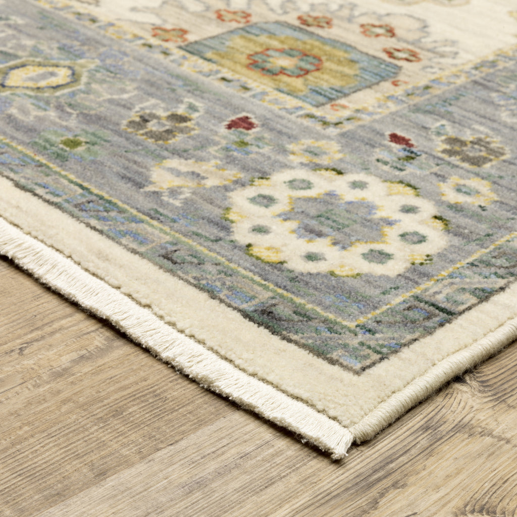 Oriental Weavers Lucca 846H1 Multicolor Rectangle Indoor Area Rug - Soft & Durable Low Pile Rug with Persian Design-