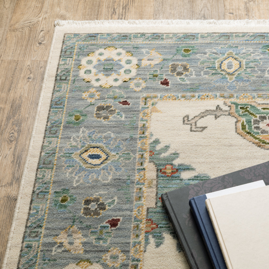 Oriental Weavers Lucca 846H1 Multicolor Rectangle Indoor Area Rug - Soft & Durable Low Pile Rug with Persian Design-