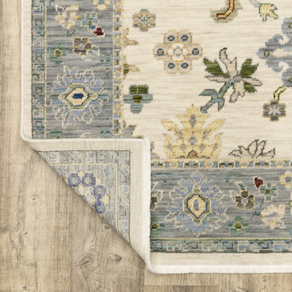 Oriental Weavers Lucca 846H1 Multicolor Rectangle Indoor Area Rug - Soft & Durable Low Pile Rug with Persian Design-