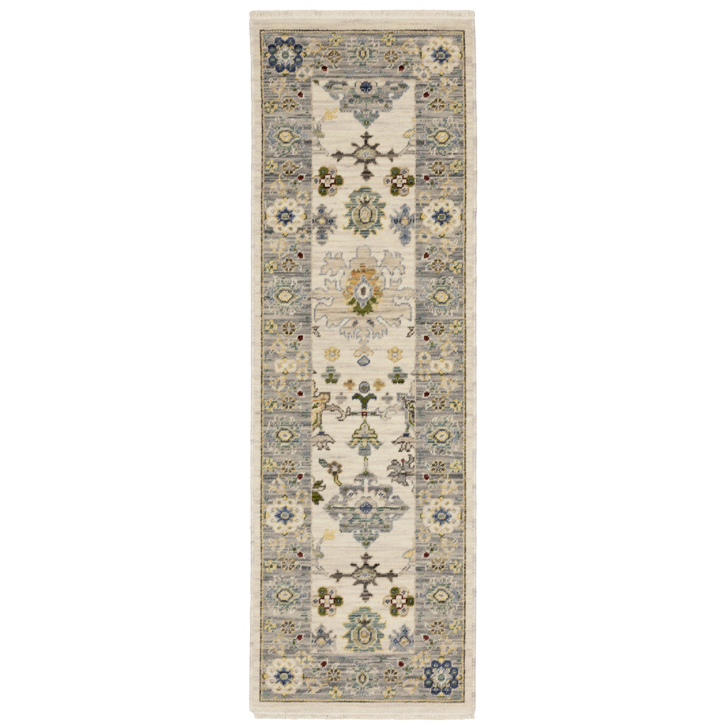 Oriental Weavers Lucca 846H1 Multicolor Rectangle Indoor Area Rug - Soft & Durable Low Pile Rug with Persian Design-
