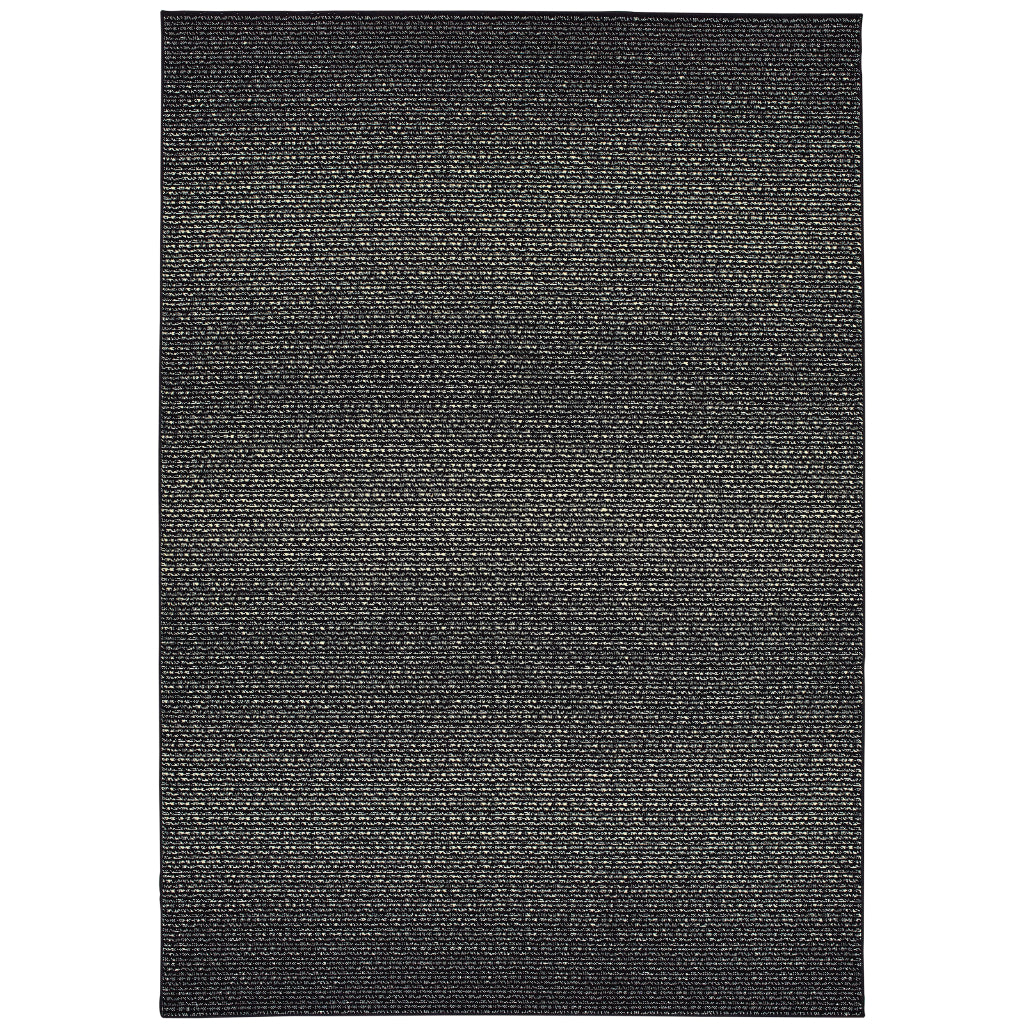 Oriental Weavers Luna 2067B Black Rectangle Indoor Area Rug - Luxurious Stain Resistant Low Pile Rug with Abstract Design-