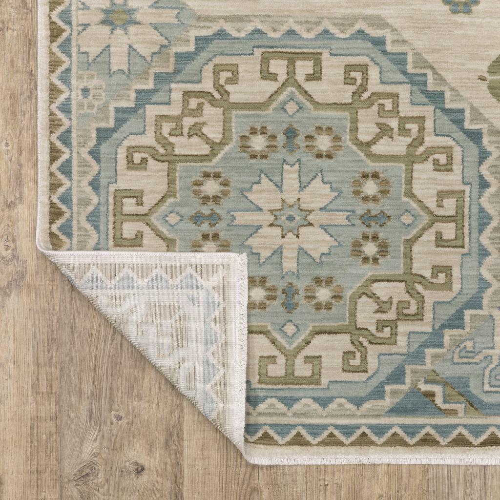 Oriental Weavers Maeve MAE03 Beige Rectangle Indoor Area Rug Oriental Pattern-