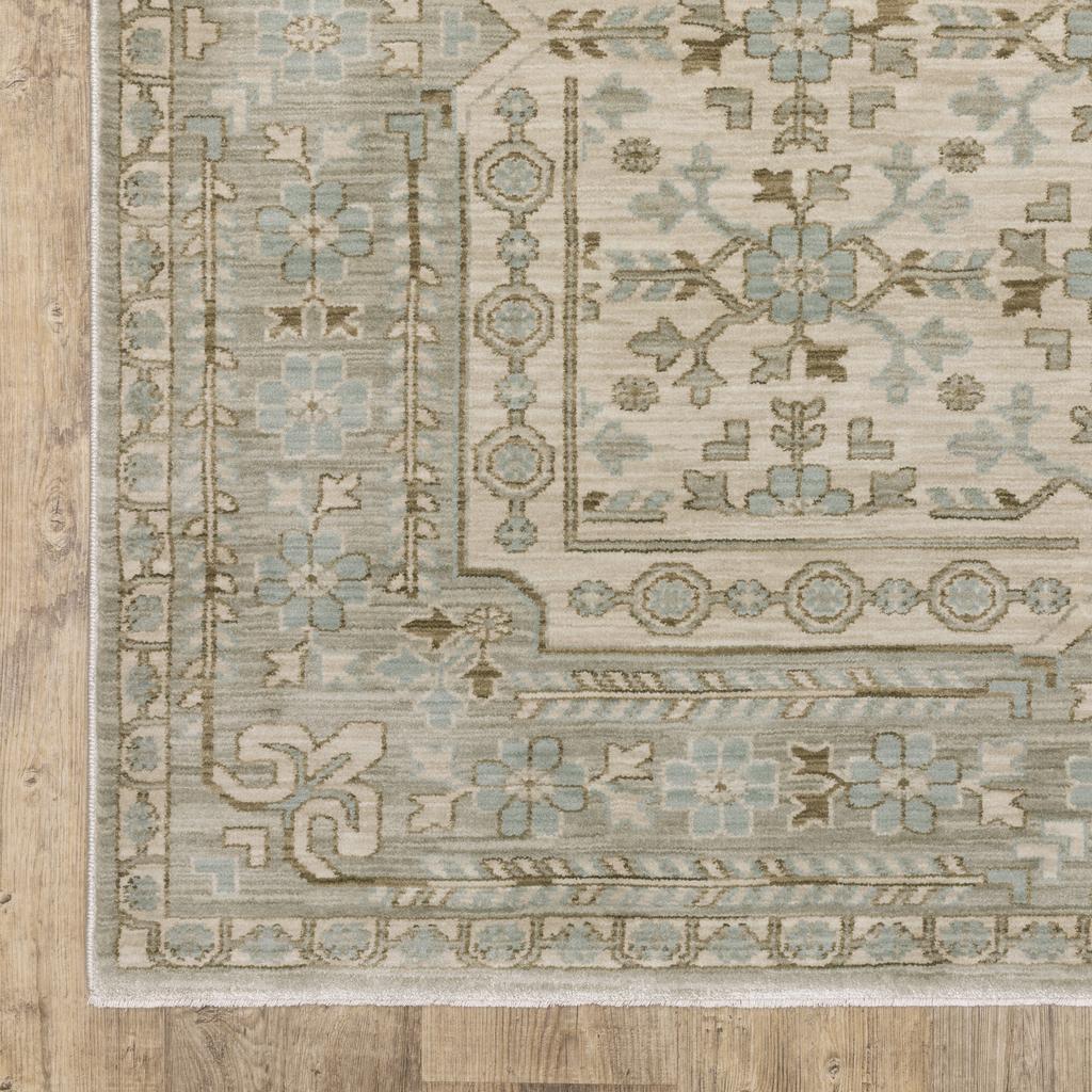 Oriental Weavers Maeve MAE04 Beige Rectangle Indoor Area Rug Oriental Pattern-