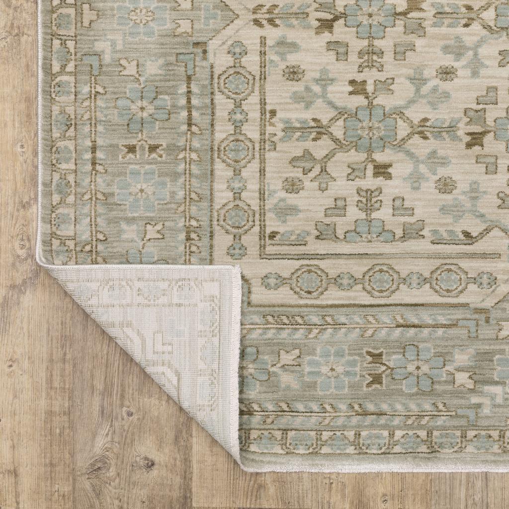 Oriental Weavers Maeve MAE04 Beige Rectangle Indoor Area Rug Oriental Pattern-