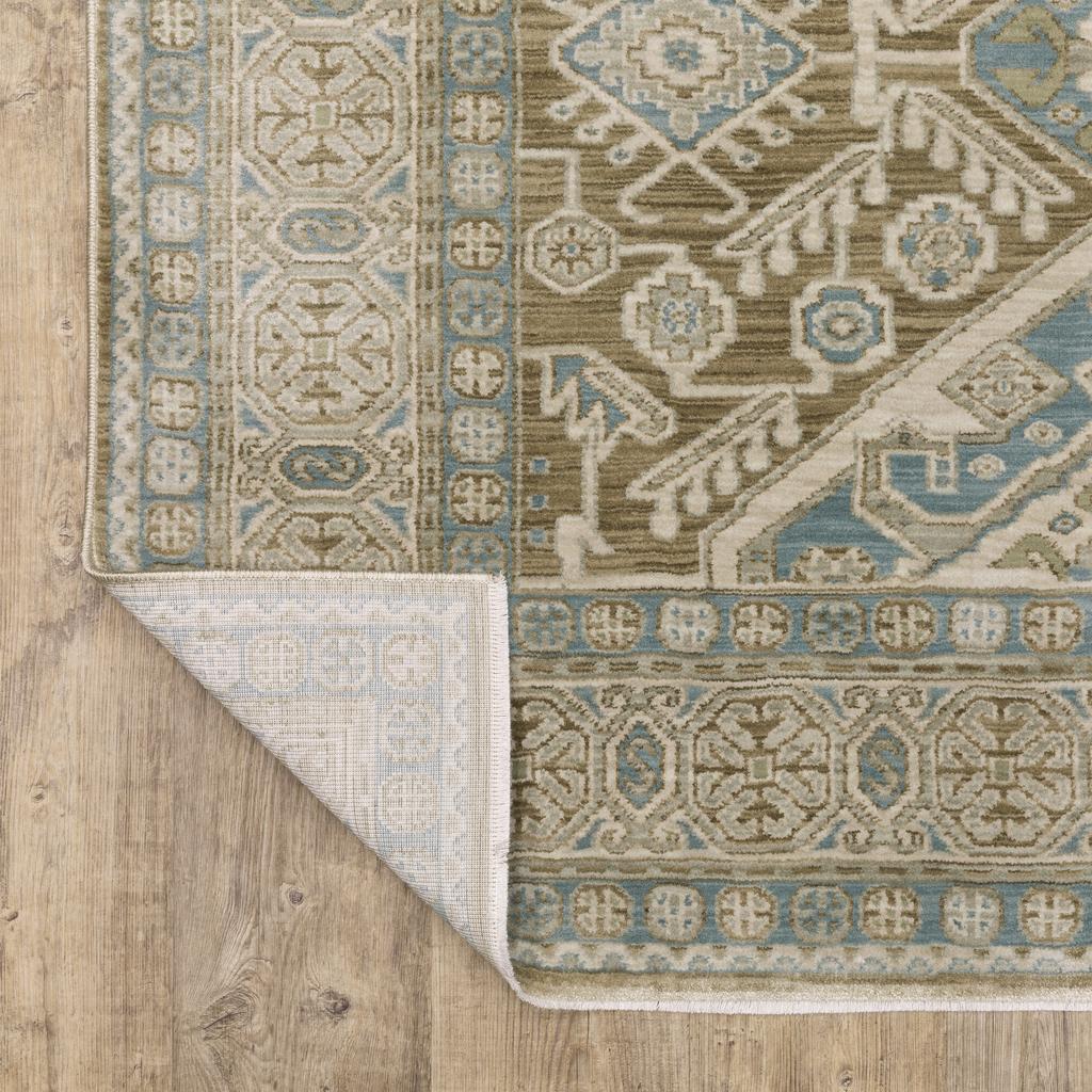 Oriental Weavers Maeve MAE08 Brown Rectangle Indoor Runner Oriental Pattern-