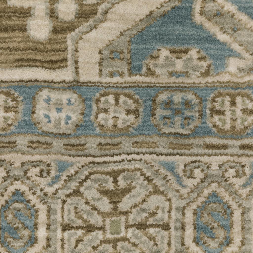 Oriental Weavers Maeve MAE08 Brown Rectangle Indoor Runner Oriental Pattern-