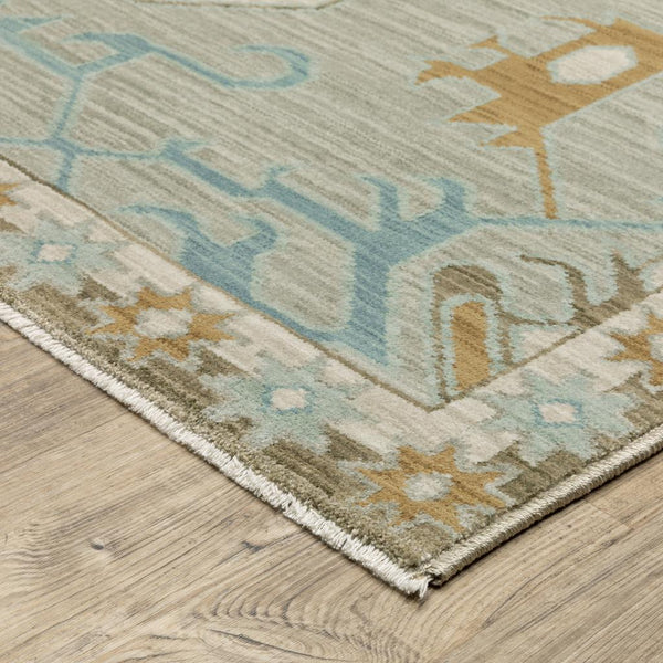 Oriental Weavers Maeve MAE09 Beige Rectangle Indoor Area Rug Oriental ...