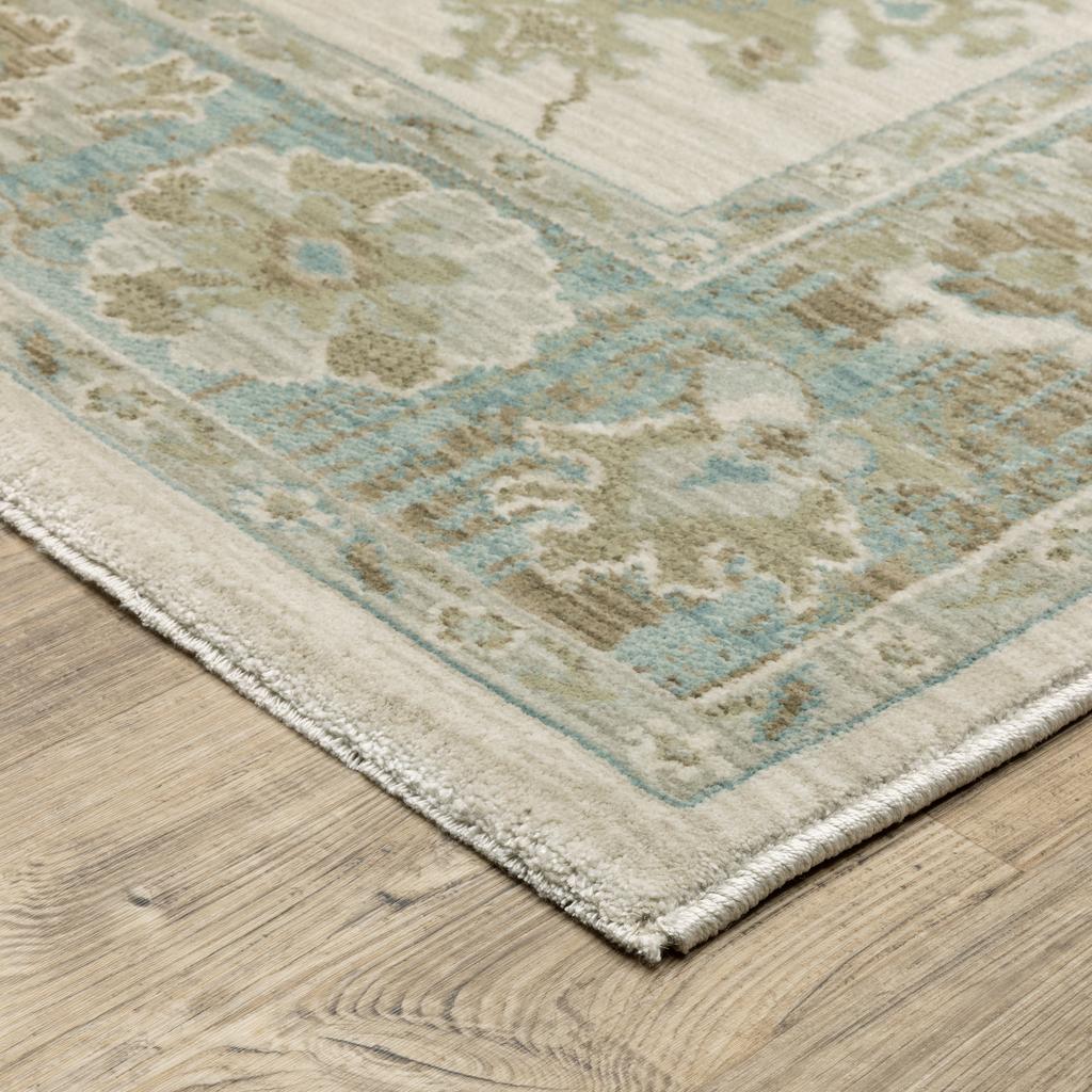 Oriental Weavers Maeve MAE10 Beige Rectangle Indoor Area Rug Oriental Pattern-