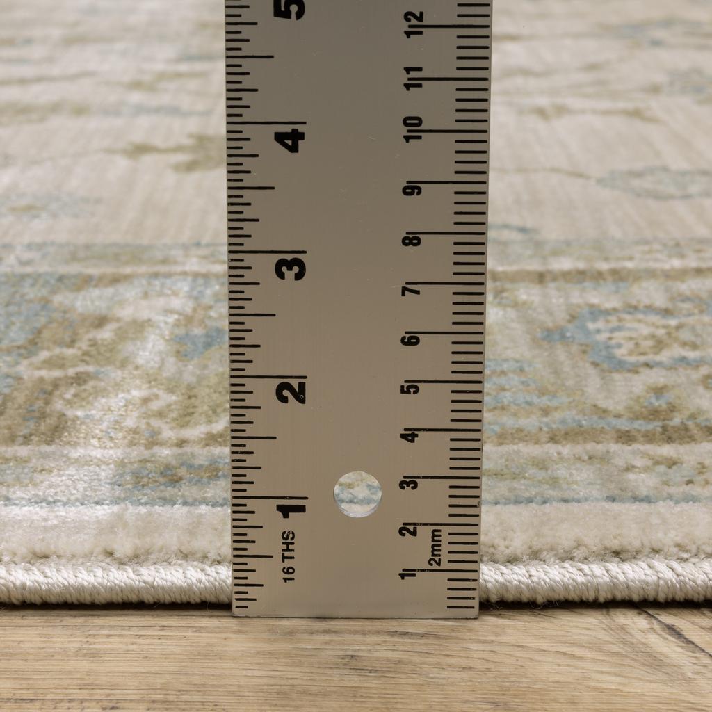 Oriental Weavers Maeve MAE10 Beige Rectangle Indoor Area Rug Oriental Pattern-