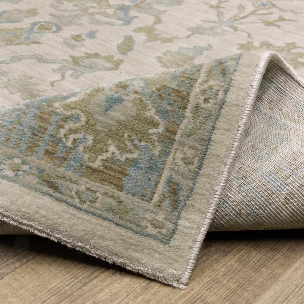 Oriental Weavers Maeve MAE10 Beige Rectangle Indoor Area Rug Oriental Pattern-