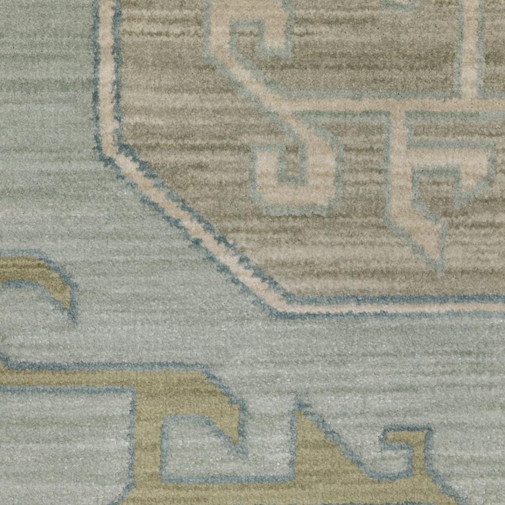 Oriental Weavers Maeve MAE12 Grey Rectangle Indoor Area Rug Oriental Pattern-