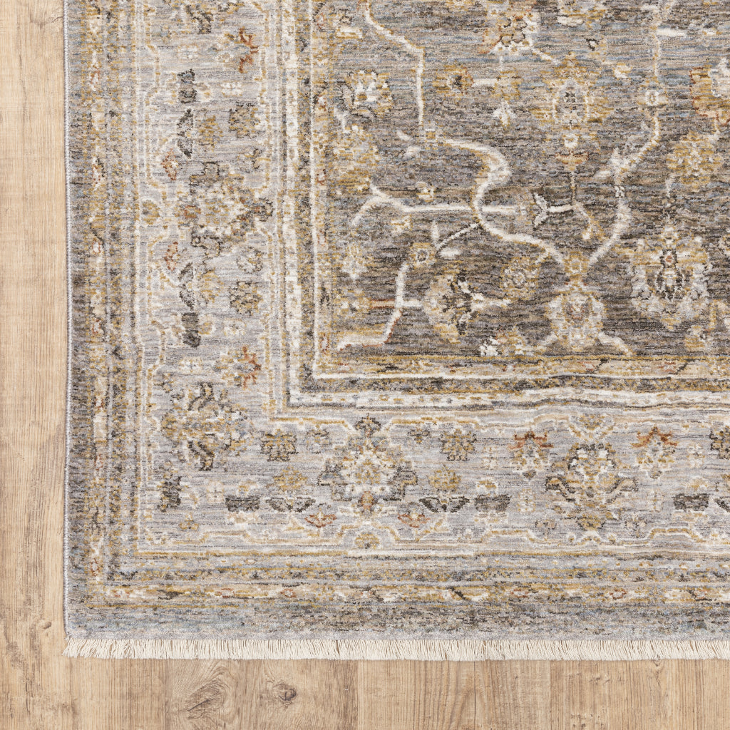 Oriental Weavers Maharaja 040M1 Multicolor Rectangle Indoor Runner - Stain Resistant Low Pile Vintage Style Rug with Oriental Design-