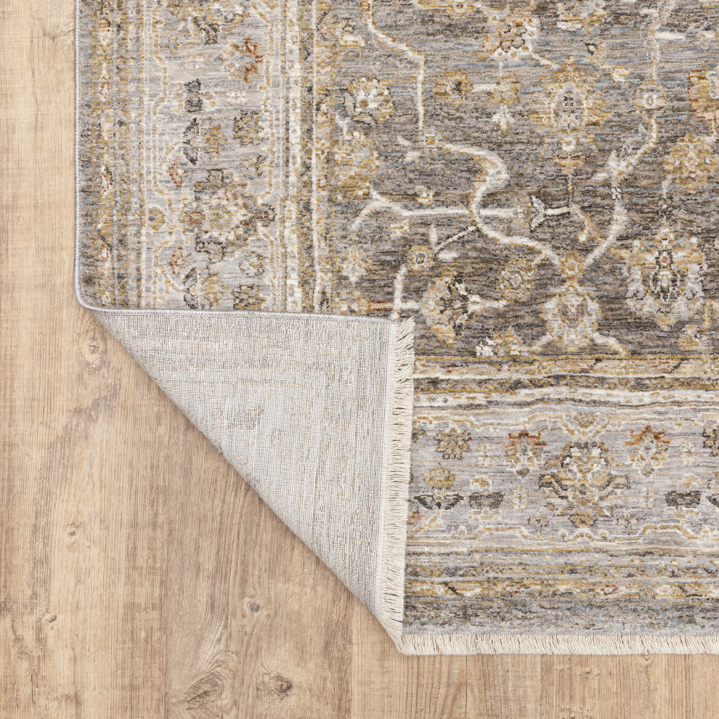 Oriental Weavers Maharaja 040M1 Multicolor Rectangle Indoor Runner - Stain Resistant Low Pile Vintage Style Rug with Oriental Design-