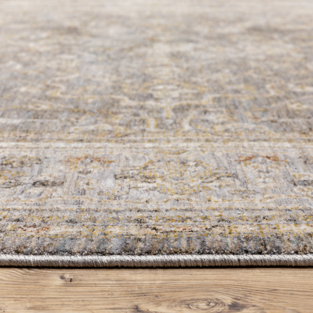 Oriental Weavers Maharaja 040M1 Multicolor Rectangle Indoor Runner - Stain Resistant Low Pile Vintage Style Rug with Oriental Design-