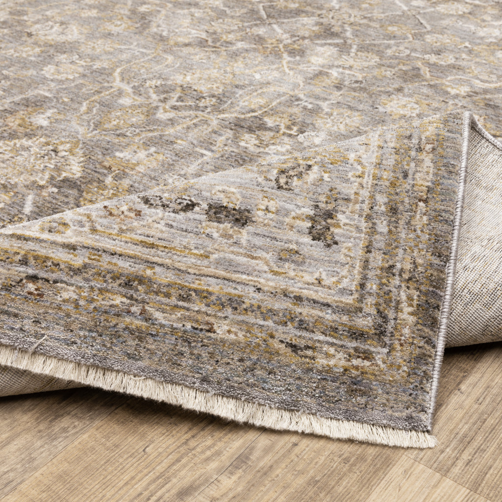 Oriental Weavers Maharaja 040M1 Multicolor Rectangle Indoor Runner - Stain Resistant Low Pile Vintage Style Rug with Oriental Design-