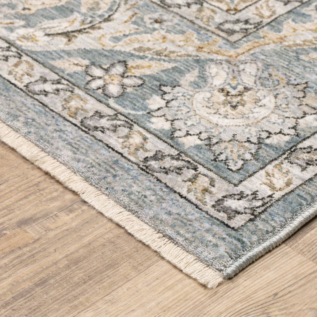 Oriental Weavers Maharaja 070E1 Multicolor Rectangle Indoor Runner - Stain Resistant Low Pile Vintage Style Rug with Oriental Design-
