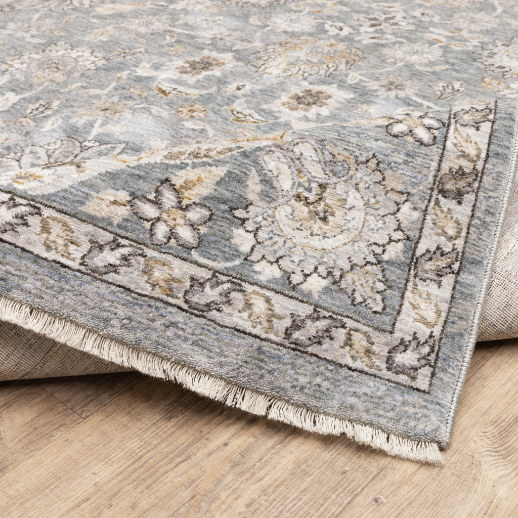 Oriental Weavers Maharaja 070E1 Multicolor Rectangle Indoor Runner - Stain Resistant Low Pile Vintage Style Rug with Oriental Design-