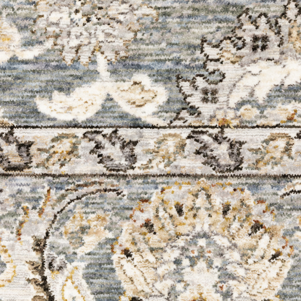 Oriental Weavers Maharaja 070E1 Multicolor Rectangle Indoor Runner - Stain Resistant Low Pile Vintage Style Rug with Oriental Design-