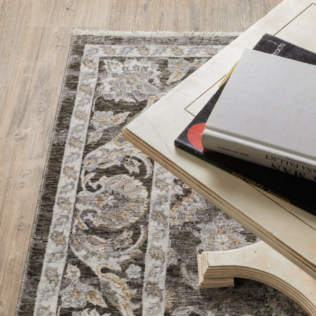Oriental Weavers Maharaja 070N1 Multicolor Rectangle Indoor Runner - Stain Resistant Low Pile Vintage Style Rug with Oriental Design-