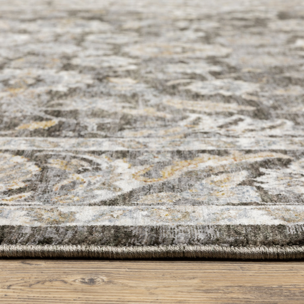 Oriental Weavers Maharaja 070N1 Multicolor Rectangle Indoor Runner - Stain Resistant Low Pile Vintage Style Rug with Oriental Design-