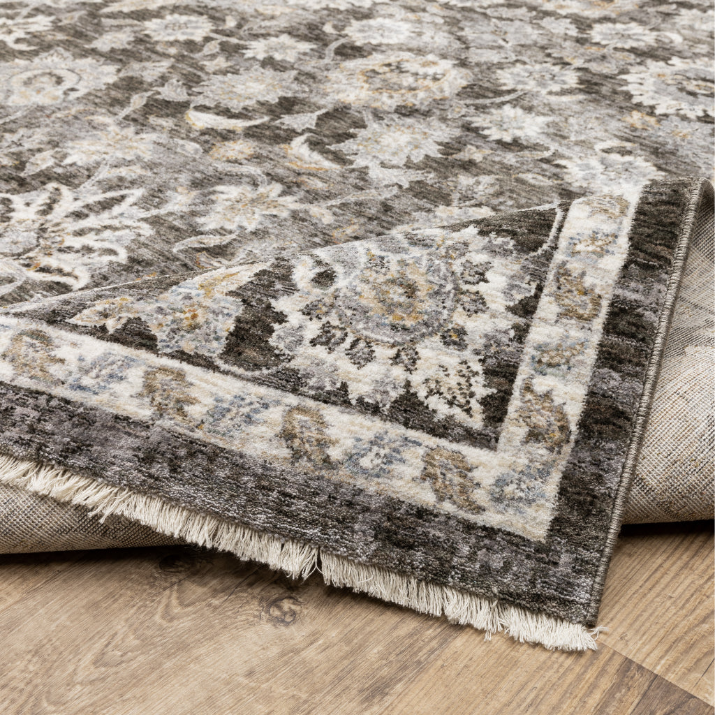 Oriental Weavers Maharaja 070N1 Multicolor Rectangle Indoor Runner - Stain Resistant Low Pile Vintage Style Rug with Oriental Design-