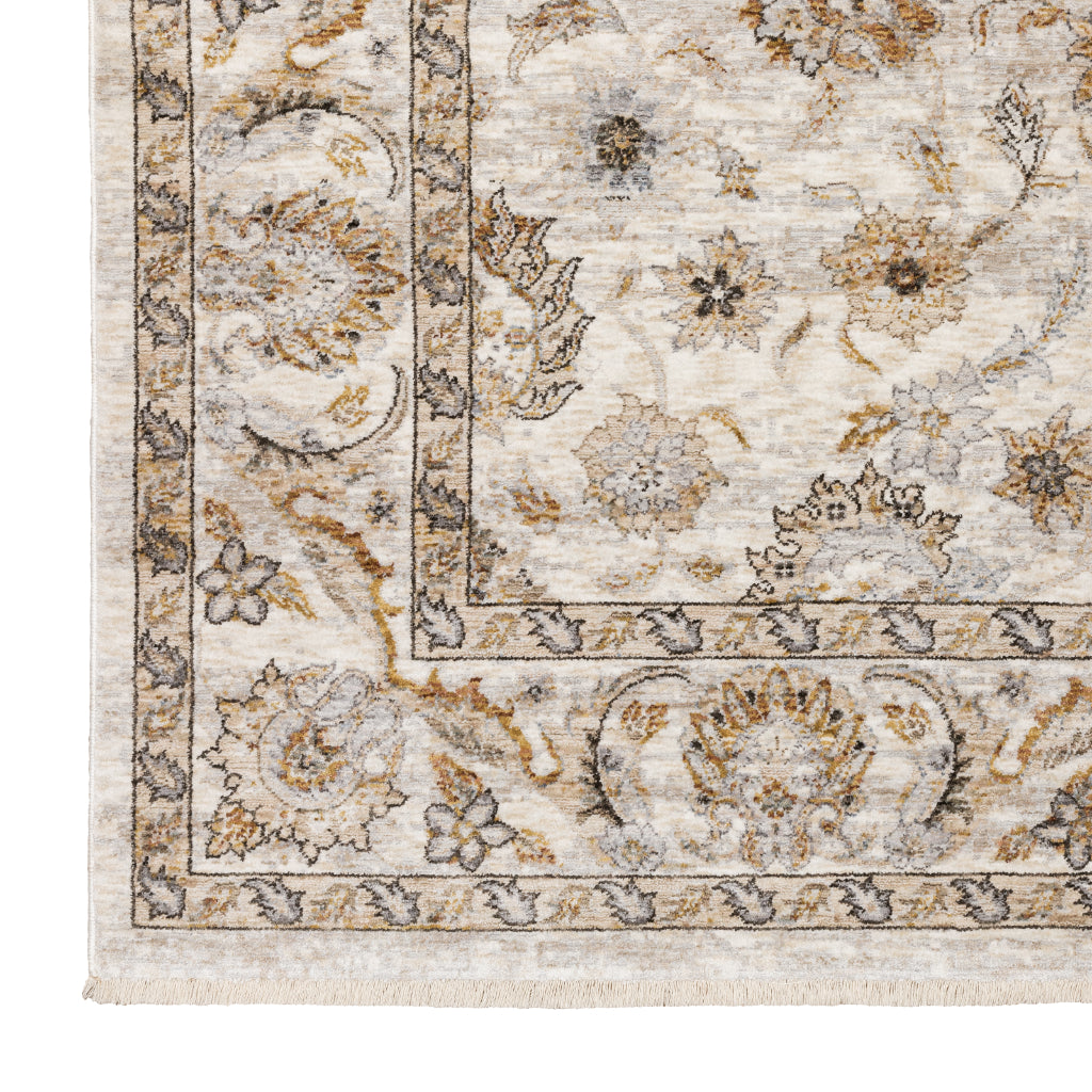Oriental Weavers Maharaja 070W1 Multicolor Rectangle Indoor Runner - Stain Resistant Low Pile Vintage Style Rug with Oriental Design-