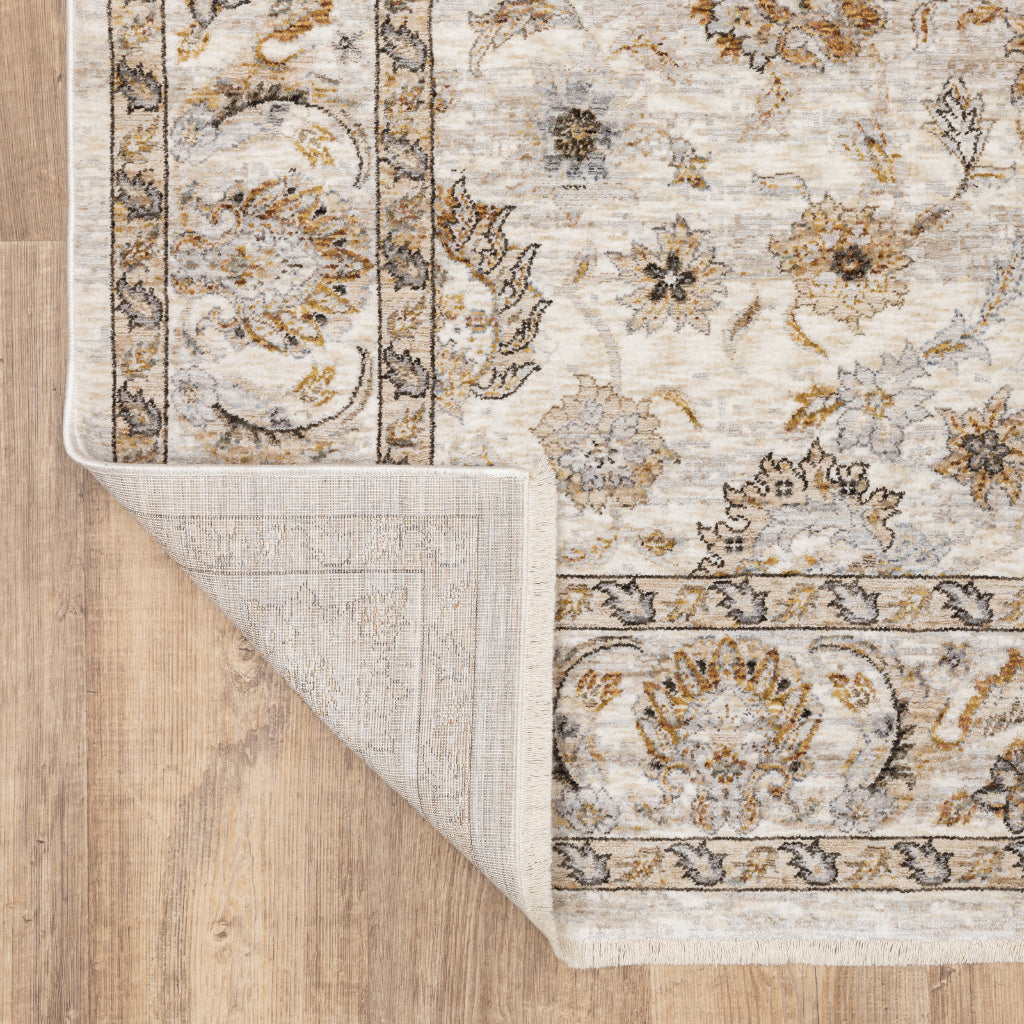Oriental Weavers Maharaja 070W1 Multicolor Rectangle Indoor Runner - Stain Resistant Low Pile Vintage Style Rug with Oriental Design-