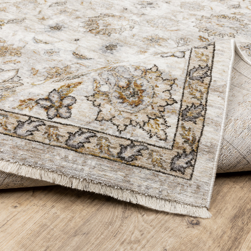 Oriental Weavers Maharaja 070W1 Multicolor Rectangle Indoor Runner - Stain Resistant Low Pile Vintage Style Rug with Oriental Design-
