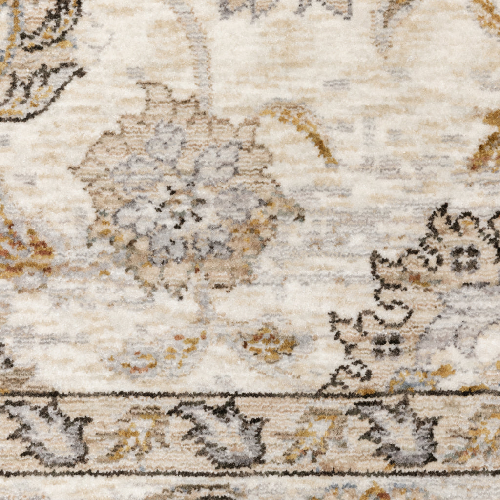 Oriental Weavers Maharaja 070W1 Multicolor Rectangle Indoor Runner - Stain Resistant Low Pile Vintage Style Rug with Oriental Design-