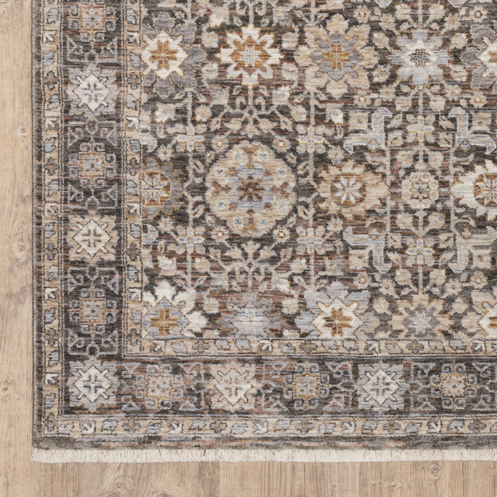 Oriental Weavers Maharaja 071N1 Multicolor Rectangle Indoor Runner - Stain Resistant Low Pile Floral Rug-