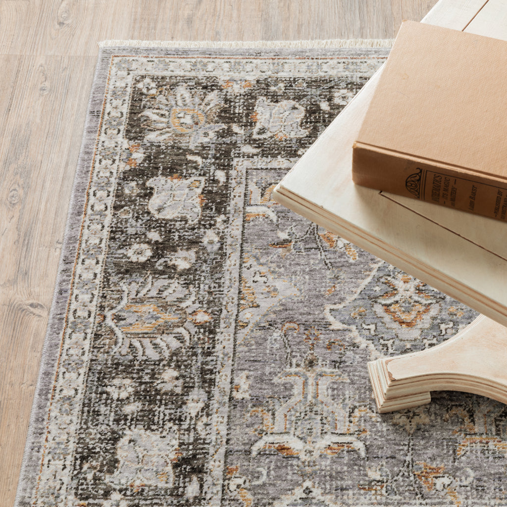 Oriental Weavers Maharaja 091E1 Multicolor Rectangle Indoor Runner - Stain Resistant Low Pile Vintage Style Rug with Oriental Design-