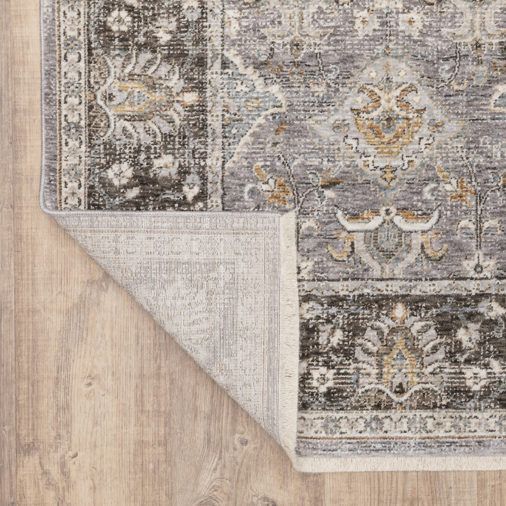 Oriental Weavers Maharaja 091E1 Multicolor Rectangle Indoor Runner - Stain Resistant Low Pile Vintage Style Rug with Oriental Design-
