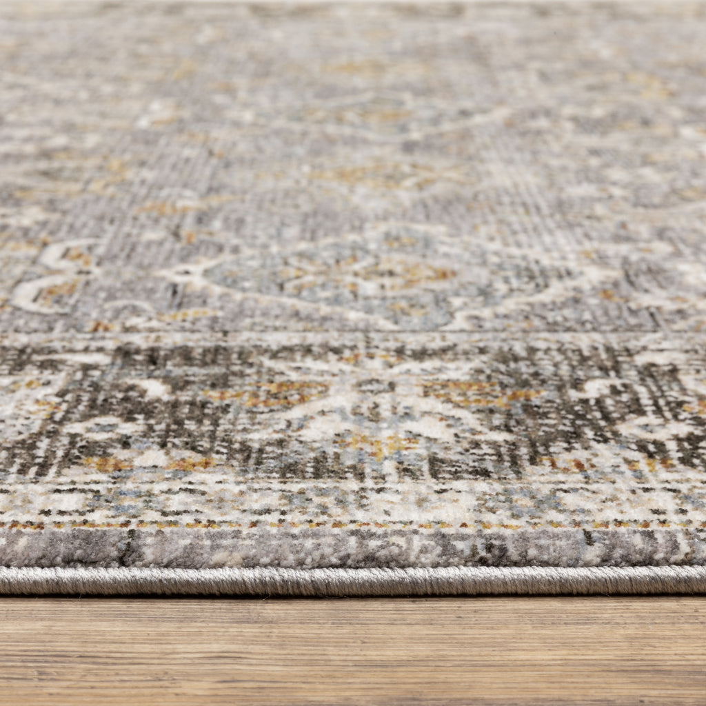 Oriental Weavers Maharaja 091E1 Multicolor Rectangle Indoor Runner - Stain Resistant Low Pile Vintage Style Rug with Oriental Design-
