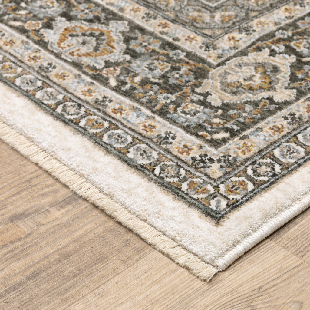 Oriental Weavers Maharaja 2061N Multicolor Rectangle Indoor Runner - Stain Resistant Low Pile Vintage Style Rug with Oriental Design-