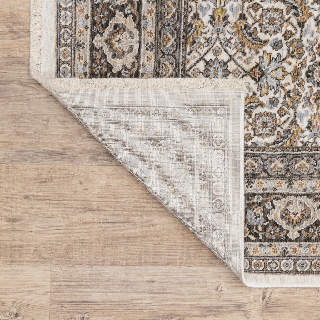 Oriental Weavers Maharaja 2061N Multicolor Rectangle Indoor Runner - Stain Resistant Low Pile Vintage Style Rug with Oriental Design-