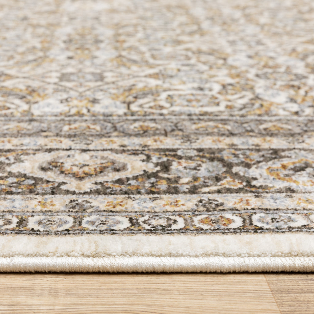 Oriental Weavers Maharaja 2061N Multicolor Rectangle Indoor Runner - Stain Resistant Low Pile Vintage Style Rug with Oriental Design-