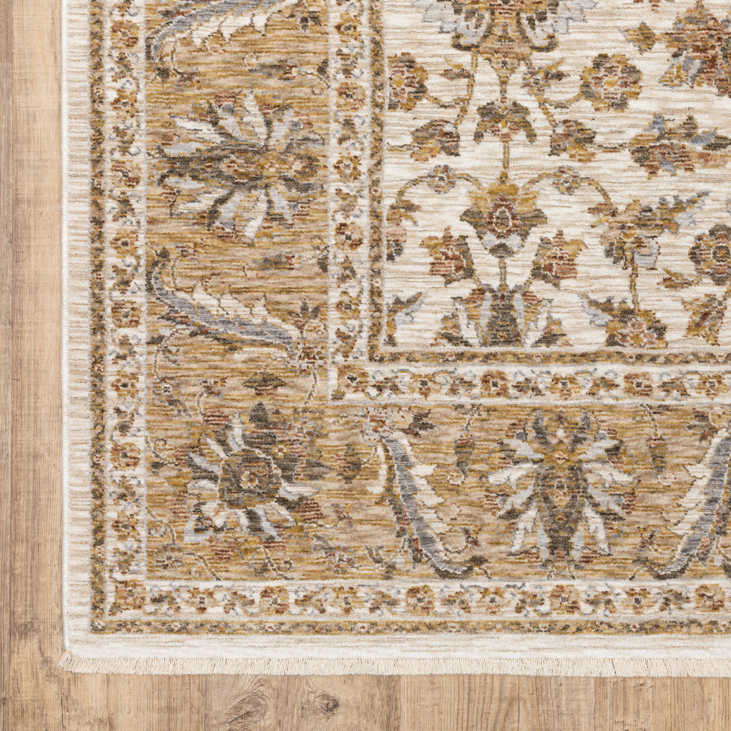 Oriental Weavers Maharaja 5091W Multicolor Rectangle Indoor Runner - Stain Resistant Low Pile Vintage Style Rug with Oriental Design-