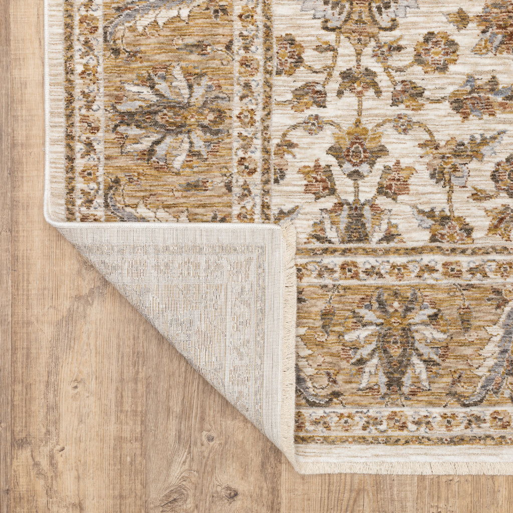 Oriental Weavers Maharaja 5091W Multicolor Rectangle Indoor Runner - Stain Resistant Low Pile Vintage Style Rug with Oriental Design-