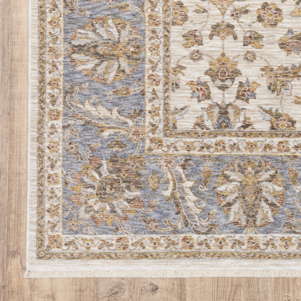 Oriental Weavers Maharaja 5091Z Multicolor Rectangle Indoor Runner - Stain Resistant Low Pile Vintage Style Rug with Oriental Design-