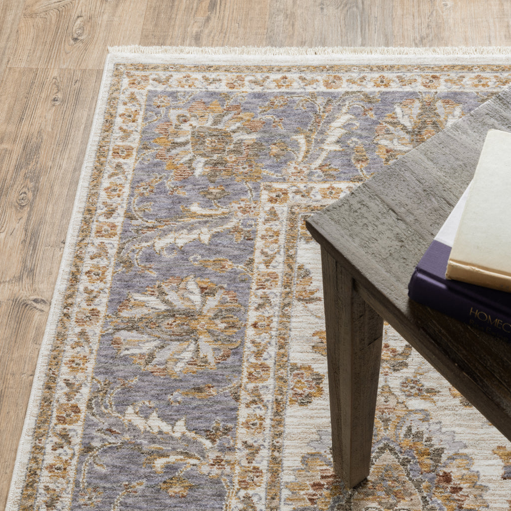 Oriental Weavers Maharaja 5091Z Multicolor Rectangle Indoor Runner - Stain Resistant Low Pile Vintage Style Rug with Oriental Design-